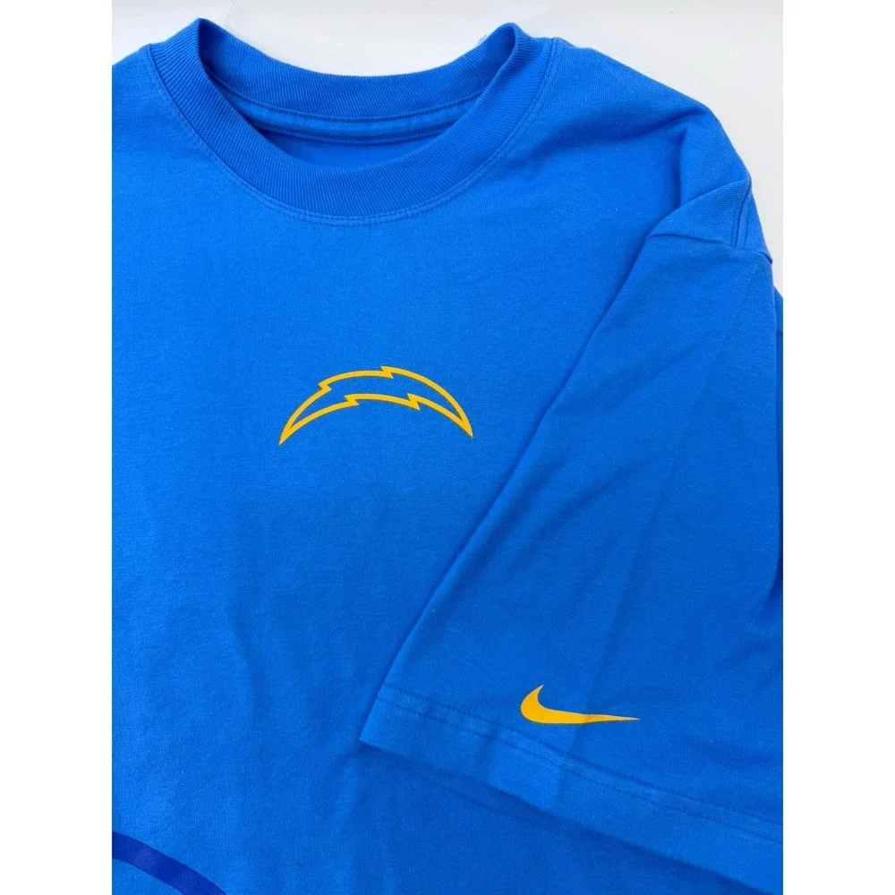 Los Angeles Chargers Nike Womens Large Boxy Football Shirt  NFL Ladies NWT